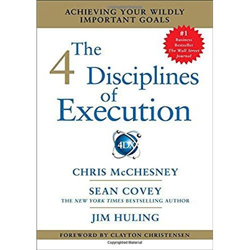 Cost-effective >>> 4 Disciplines of Execution : Getting Strategy Done -- Paperback / softback [Paperback]