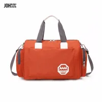 Johnn Weekender bags Korean version of the large-capacity travel bag female hand luggage bag male travel bag Oxford cloth waterproof travel fitness bag [READY STOCK - High Quality]