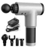 Súng Massage Toàn Thân Cầm Tay Fascial Gun 4 Đầu 6 Chế Độ Chính Hãng Giãn