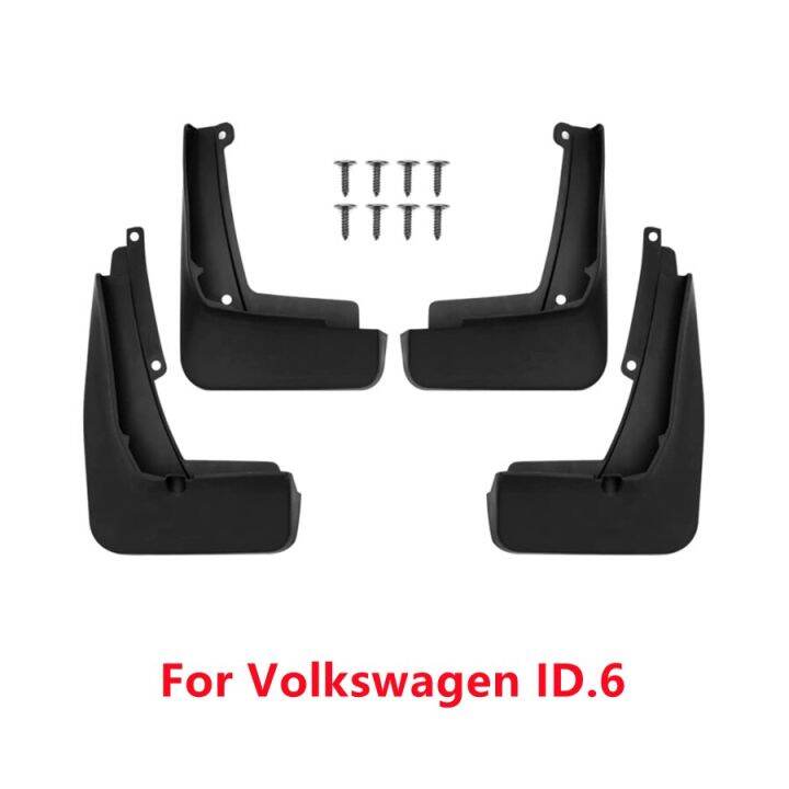 Flexible ABS ID4 Car Mud Flaps Splash Guards Fender For Volkswagen ID 3