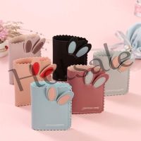 【hot sale】 ✽ B11 Fashion Cartoon Rabbit Womens Wallet Multi Card Slot Short Card Holder Cute Solid Color Gifts