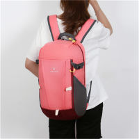 Funny.Shop เวอร์ชั่นเกาหลีใหม่ กระเป๋าเป้ผู้หญิง กระเป๋าเป้เป้แฟชั่น Backpack กระเป๋าเป้สะพายหลังหญิงสาวชาวเกาหลี20L