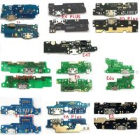 10Pcs / Lot USB Charging Port Board Flex Cable Connector สําหรับ Motorola Moto E3 E4 E4T E6 E7 Plus E5 Play Go E6s Microphone Board