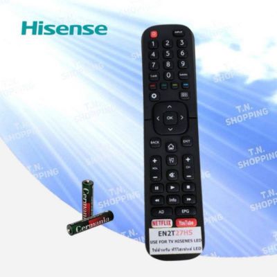 Hisense รีโมทสมาร์ททีวี ยี่ห้อ Hisense ไฮเซ่นส์ รุ่น EN2T27HS