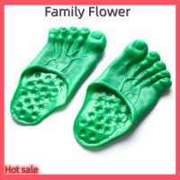 Family Flower Flash Sale Halloween Hulk รองเท้าแตะรองเท้าปกบิ๊กฟุตแหนบเมษายนคนโง่ Day tricks Toy