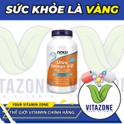 Viên uống Now Ultra Omega 3- Vitamin D3