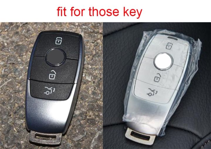 ป้องกันกระเป๋าฝาครอบเคสกุญแจรถซิลิโคนสำหรับ-mercedes-benz-glc-amg-glc300-c200-c180-a200-a220-c260-e300-s450-c43-s65-e53