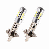 (สปอตสินค้า) หลอดไฟ LED H1 Super Bright พลังงานสูง H3 10-SMD 5630อัตโนมัติ LED รถตัดหมอกสัญญาณไฟเลี้ยวขับรถโคมไฟสีขาวสีเหลืองอำพันสีแดง D45Suggest สั่งซื้อ