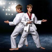 ปั่นจักรยาน♦Criança Adulto Taekwondo Uniforme Terno Wtf Dobok Karate Boxe Mma Arte Marcial Roupas De Treinamento Algodão