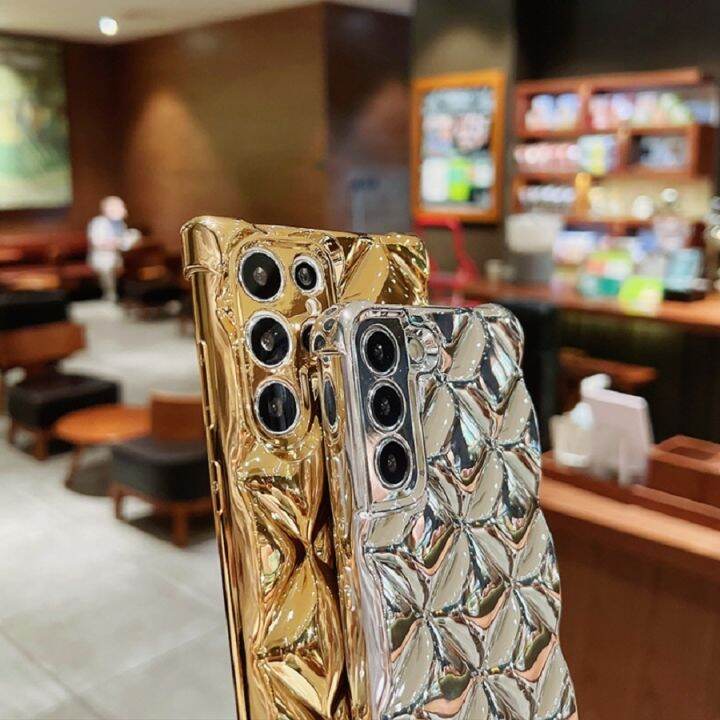 cold-noodles-สำหรับเคสโทรศัพท์มือถือสี่เหลี่ยมขนมเปียกปูนชุบด้วยไฟฟ้า-s22-s21-samsung-galaxy