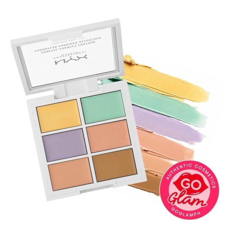 NYX Professional Makeup Color Correcting Palette Authentic Creamy Corrector Concealer Lazada PH