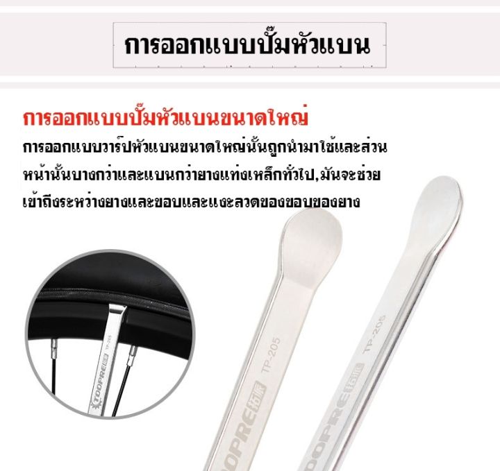 เหล็กงัดยางจักรยาน-1-ชิ้น-อุปกรณ์จักรยาน-ราคาโรงงาน