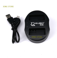 DUAL CHARGER LP-E8 แท่นชาร์จแบตกล้องแบบคู่ ชาร์จทีละ2ก้อน USB Dual Battery Charger for Canon EOS 55 (0227)