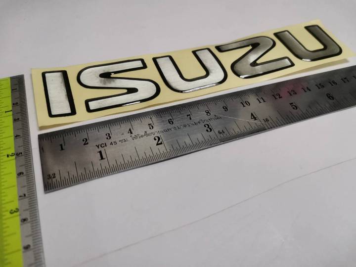สติ๊กเกอร์ดั้งเดิมติดท้ายรถ-isuzu-คำว่า-isuzu-2-5-di-turbo-isuzu-2-5-diturbo-isuzu-3-0-di-turbo-isuzu-3-0-diturbo-sticker-ติดรถ-แต่งรถ-อีซูซุ