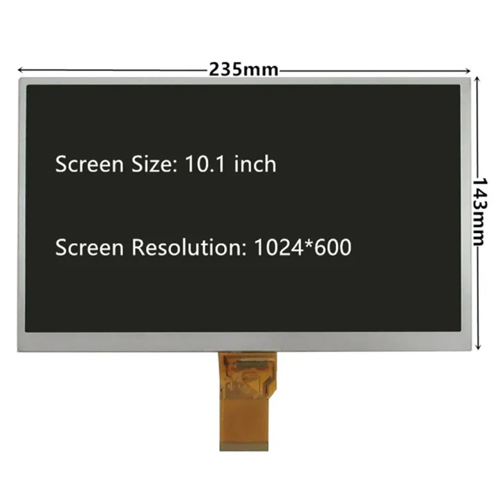 10 1 inch 1024 600 lcd screen display driver control board portable