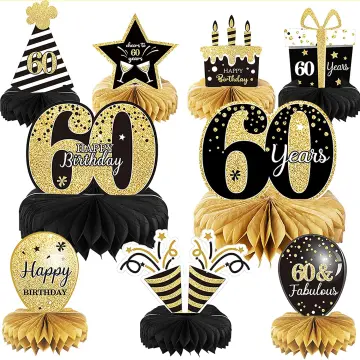 Birthday Party Decoration For 60th