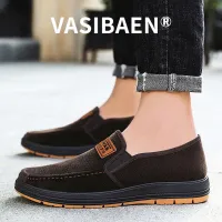 VASIBAEN Ford resistant breathable sandals model wear men cloth out Metz per wear weight lighter together non-slip soft insole business british style square head style pouring E