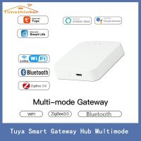 Tuya Smart Gateway Hub ZigBee Multimode Smart Home Bridge WiFi Bluetooth Wireless Remote Control via Alexa Google Home APP