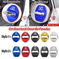 4pcs Stainless Steel Car Door Lock Cover for Perodua Viva Bezza Axia Ativa Aruz Alza Myvi Kancil Accessories