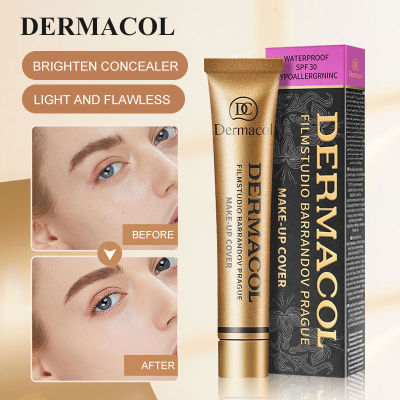 Dermacol ฝากันน้ำแต่งหน้าขนาดเครื่องทดสอบมินิ,เครื่องสำอางปกปิดรอยช้ำรอยสักฯลฯมีให้เลือก14สี