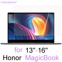 ป้องกันหน้าจอสำหรับ Honor MagicBook ดู14โวลต์14X14 15 16 Pro SE ป้องกันผิวฟิล์มแล็ปท็อปโน๊ตบุ๊ค HD 2021