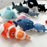 Boneka Mainan จำลองน่ารักสร้างสรรค์ของเล่นตุ๊กตายัดไส้ Binatang Laut สำหรับเด็กผู้หญิงคอลเลกชันของขวัญแฟชั่นหิ่งห้อย