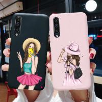 ♈☞┋ Case For Samsung Galaxy A50 A30 Case Silicone Cute Girls Soft Back Cover For Samsung Galaxy A30S A 30 A 50 A50S Case 2019 bumper