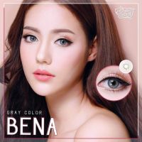 ?️มีค่าสายตา?️ Kitty Kawaii Bena Gray ?️ยี่ห้อคิตตี้คาวาอิ กรองแสง เลนส์มินิ ลายสวย ค่าอมน้ำ 55% ขายดีมาก  คอนแทคเลนส์