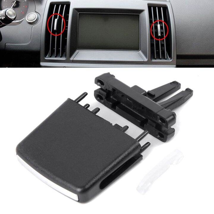 Black Beige Car Rear AC Air Conditioning Vent Outlet Tab Clip Repair Kit For Mercedes Benz C E GLK Class W204 X204 W212 GLK300 - 34