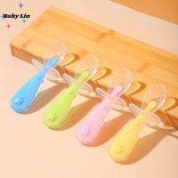 Non-slip Baby Spoon Tableware Babies Soft Spoon with Suction Cup Children Tableware Infant Non-slip Feeding Liquid Silicone Bowl Fork Spoon Sets