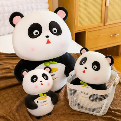 （HOT) Douyin Net Red Fat Dun Panda Doll Plush Toy Grab Doll Zoo Event Gifts Cross-border logo
