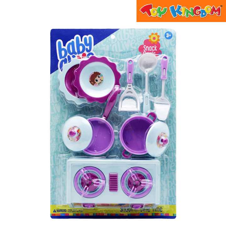 Baby Alive Snack 'n Dine Time Kitchen Set Lazada PH
