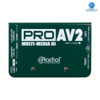 Radial ProAV2 ไดเร็คบ๊อกซ์ PROAV2 Stereo Passive