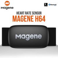 Magene Mover เซ็นเซอร์วัดอัตราการเต้นของหัวใจ H64โหมดคู่บลูทูธพร้อมสายรัดหน้าอกขี่จักรยานคอมพิวเตอร์สำหรับจักรยาน