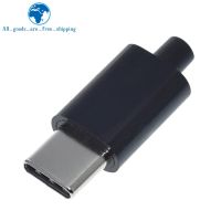 1Set/5Set Type-C Mirco USB Connectors Male Jack Tail Plug Electric Terminals Conector Case PhoneWires Leads Adapters