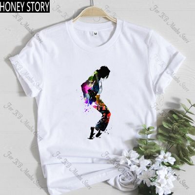 Fashion King Of Pop Michael Jackson T Shirt Women Mj Olodum Female Tshirt Print Tshirt Hop 100% Cotton Gildan