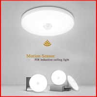 Led Motion Sensor Light 110v 220v Lamp With Motion Sensor Ceiling 15W 20W 30W Bedroom PIR Night Lights For Home Toilet Lighting Night Lights