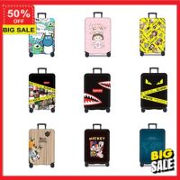 luggage cover ผ้าคลุมกระเป๋าเดินทาง ถุงคลุมกระเป๋าเดินทาง ป้องกันฝุ่น  หนาพิเศษ ป้องกันรอยขีดข่วน อุปกรณ์เสริมกระเป๋าเดินทาง 【น่ารัก/แฟ suitcase cover ทนทาน ป้องกันรอย  ปกป้องกระเป๋า