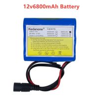 【On Sale】 Trendy deals Mall 12V 6800Mah 18650 Li-Ion 6.8 Ah ชาร์จใหม่ได้ด้วย BMS Lithium Packs Protection Board + 12.6V