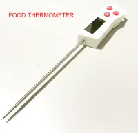 เครื่องวัดอุณหภูมิแบบสแตนเลส สำหรับทำอาหาร ขนาด 24CM Food thermometer ทีวัดอุณหภูมิอาหาร ขนาด 24cm ทีวัดอุณหภูมิกาแฟ เทอร์โมมิเตอร์