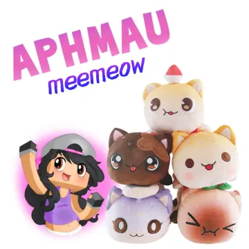 Aphmau Plush, Plushie Animal Toy Cat Doll Children's Doll Soft