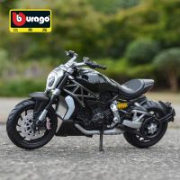 Bburago 1:18 2016 Ducati Xdiavel S Die Cast Vehicles Collectible Motorcycle Model Toys