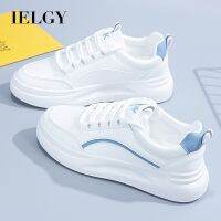 COD DSFGRTUTYIII IELGY Small White Shoes Korean Round Head Lace Up Casual Student