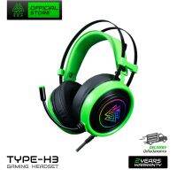 หูฟังเกมมิ่ง EGA TYPE H3 7.1 surround มีให้เลือกทั้ง 2 สี Green โปรแกรมได้ ปรับแต่งเสียงได้ตามต้องการ ของแท้ประกันศูนย์ 2 ปี