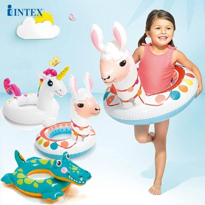 INTEX 58221 Big Animal Rings Children Float Swimming/3 To 7 Years Old ...