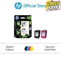 HP 678  Black / Tri-color Ink Cartridge, Combo 2-Pack HP Deskjet: 2645 / 4645 / 1515 / 2515 / 2545 / 3545 / 4515 #หมึกสี  #หมึกปริ้นเตอร์  #หมึกเครื่องปริ้น hp #หมึกปริ้น  #ตลับหมึก