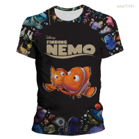 2023 NEW Finding Nemo Short Sleeve 3d Digital Printed T-shirt, Suitable for Children And Adults Size：s-5xl