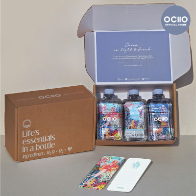 น้ำดื่มโอซีโอ Ociio Gift Set Box (6 bottles) รุ่น Viput A. 2023