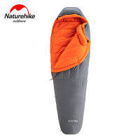 Naturehike ULG400 ULG700 ULG1000อัพเกรด ULG ฤดูหนาว Goose Down Mummy ถุงนอนที่อบอุ่น800FP อุณหภูมิสบาย-4 ℃ -10 ℃ -15 ℃