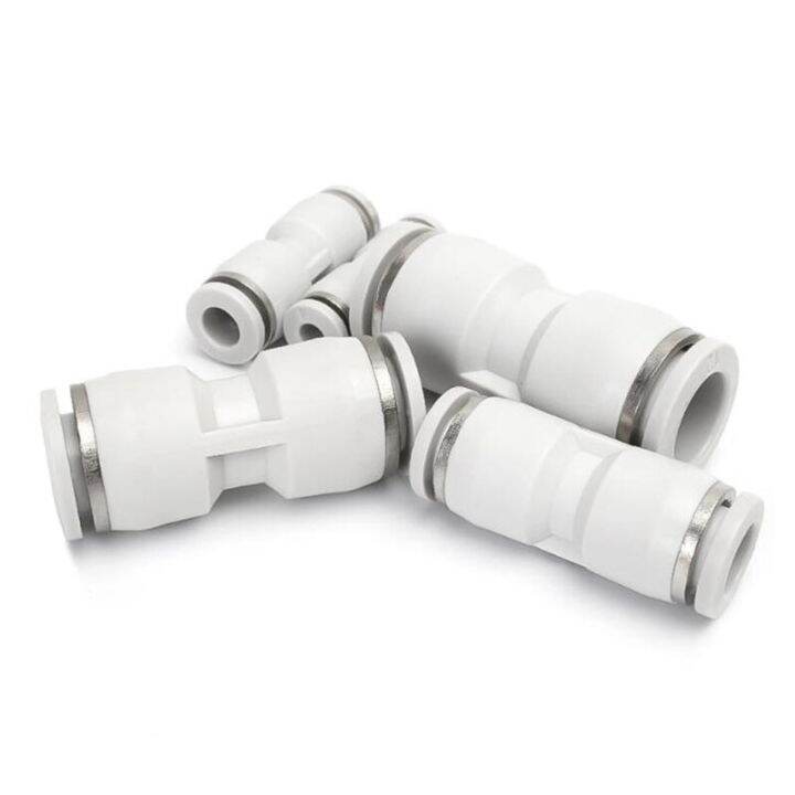 high-quality-white-plastic-pneumatic-fitting-tube-connector-water-pipe-push-in-hose-copper-nickel-plating-pu-4-6-8-10-12-14-16mm-pipe-fittings-accesso